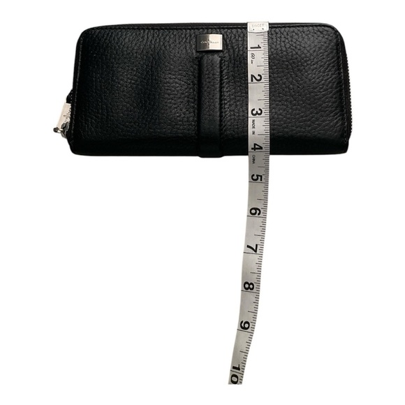 Cole Haan Black Pebbled Leather Wallet - Picture 6 of 6